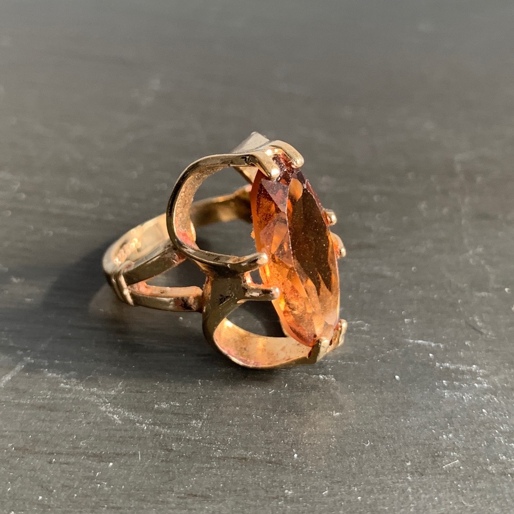 Joseph Esposito “14KT GE ESPO” Ring - Picture 1 of 4